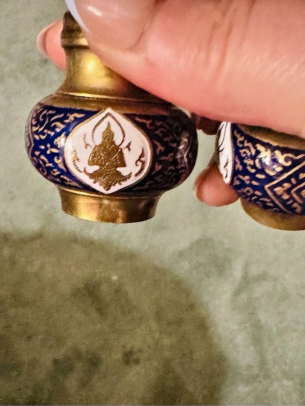 Vintage Salt & Pepper Set From Siam - Decorative Shaker Set